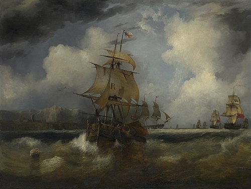 A View of Dover, 1840, Philippe Tanneur