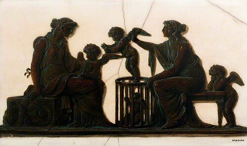 The Sale of Cupids, 1799, Piat Joseph Sauvage