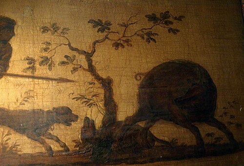 The Boar Hunt, , Piat Joseph Sauvage