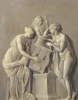 An Allegory, 1750, Piat Joseph Sauvage