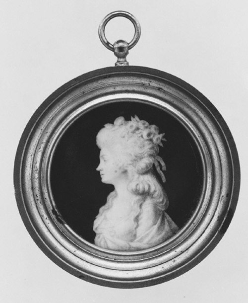 Portrait of a Young Woman, 1790, Piat Joseph Sauvage