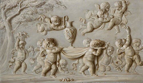 Infant Bacchanal, 1782, Piat Joseph Sauvage