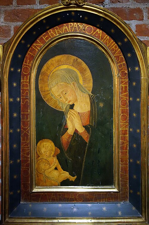 La Vierge, l'Enfant et un ange, 1500, Pier Francesco Fiorentino