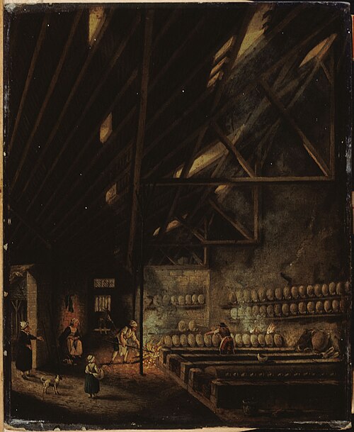 Intérieur d'un atelier, 1777, Pierre-Antoine Demachy