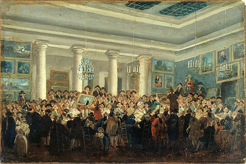 Vente publique de tableaux, 1785, Pierre-Antoine Demachy
