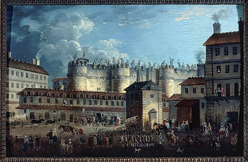 Démolition de la Bastille, le 17 juillet 1789, 1789, Pierre-Antoine Demachy