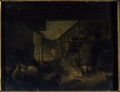 Dépôt de sel, rue saint-Germain-l'Auxerrois (?), 1777, Pierre-Antoine Demachy