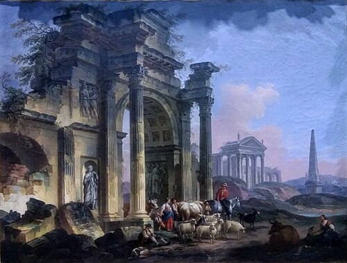 Arc de triomphe, 1779, Pierre-Antoine Demachy