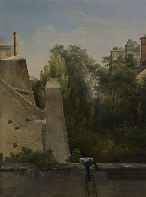The Curious One, 1823, Pierre-Antoine Mongin