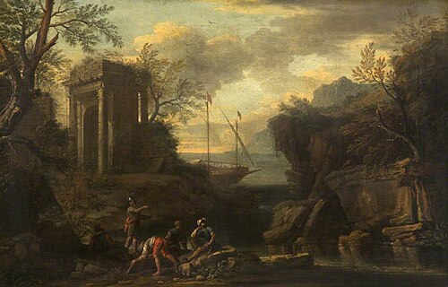 Bandits among Ruins, 1680, Pierre-Antoine Patel