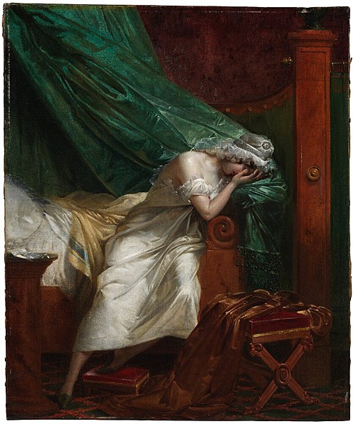The Farewell, 1829, Pierre-Auguste Vafflard