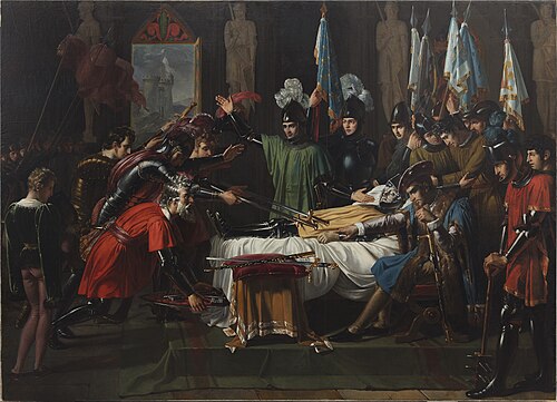 Honneurs rendus à Duguesclin, 1806, Pierre-Auguste Vafflard