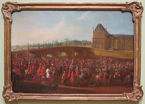 La Procession cérémonielle de Mehemet Effendi, ambassadeur de l'Empire Ottoman, 1721, Pierre-Denis Martin