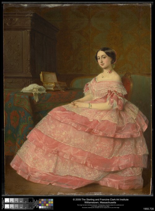 Madame P . . ., 1857, Eugène Fichel