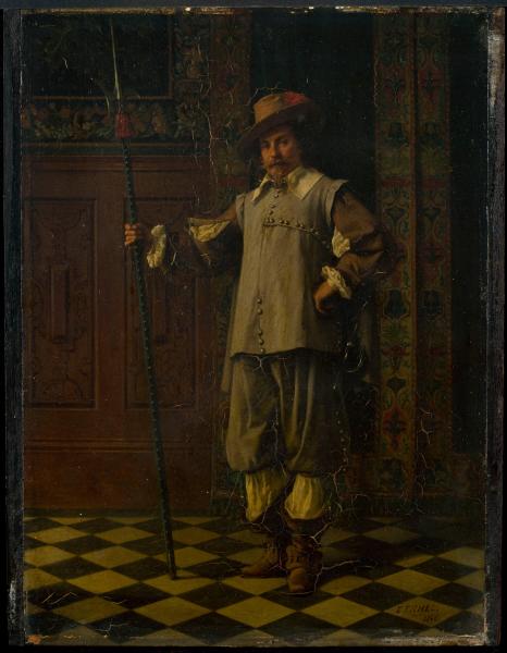 Halberdier, 1866, Eugène Fichel