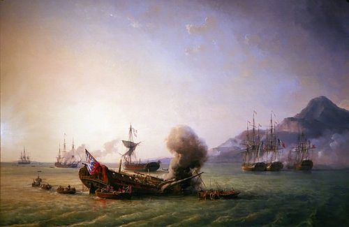 Combat du Grand Port, 1842, Pierre-Julien Gilbert