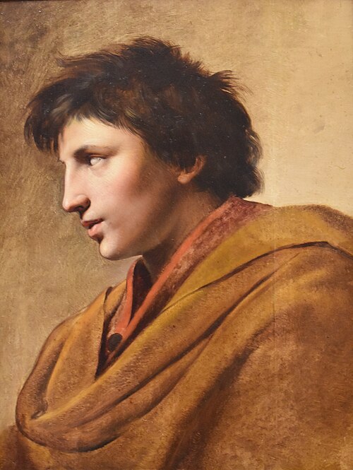 Tête d'étude, 1800, Pierre-Maurice Quays