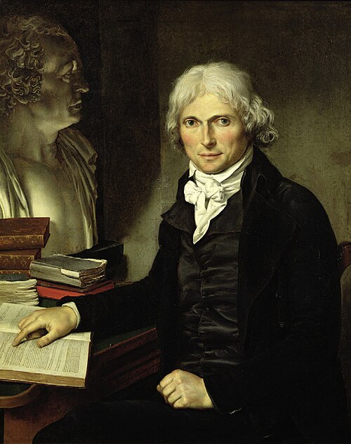 Portrait of Xavier Bichat, 1799, Pierre-Maximilien Delafontaine