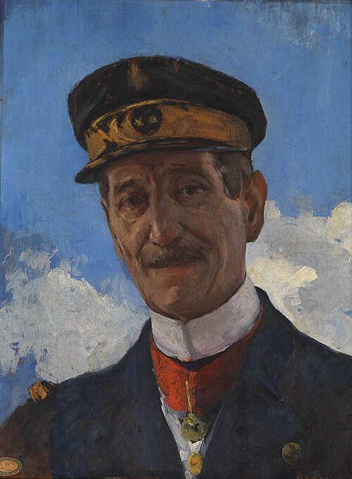 Portrait de l'amiral Grasset, 1919, Pierre Bodard