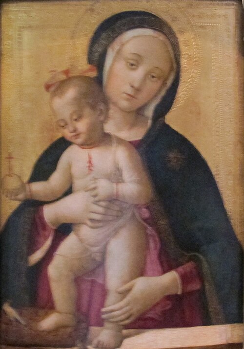 Madonna mit Kind, , Bernardino Fungai