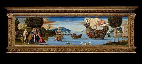 The Beloved of Enalus Sacrificed to Poseidon and Spared, 1512, Bernardino Fungai