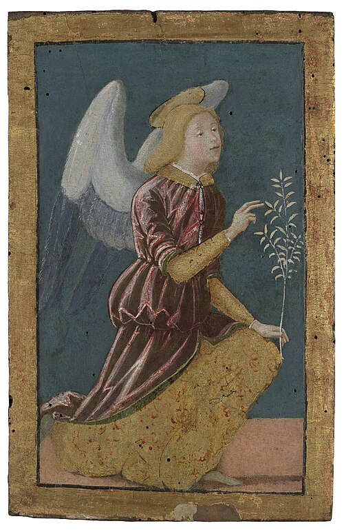 Annuncitory Angel, 1495, Bernardino Fungai