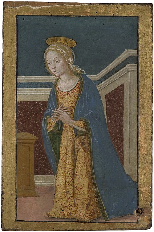 Virgin Annunciate, 1495, Bernardino Fungai