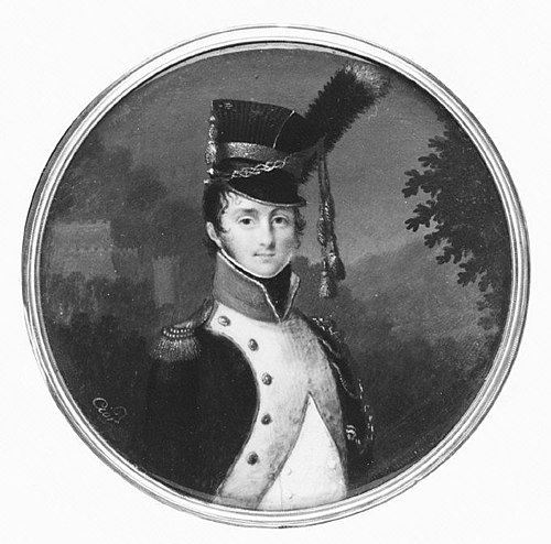 Portrait d'un officier, 1813, Pierre Charles Cior