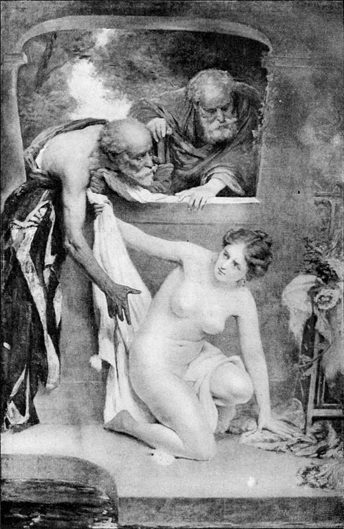 Suzanne et les vieillards, 1901, Pierre Dupuis