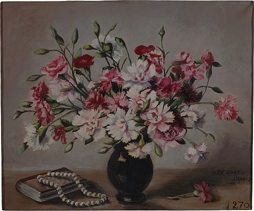 Bouquet d’œillets, , Pierre Dupuis
