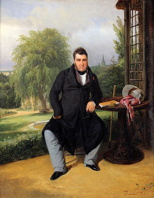 Portrait d’Athanase Legros, 1835, Pierre Duval Le Camus
