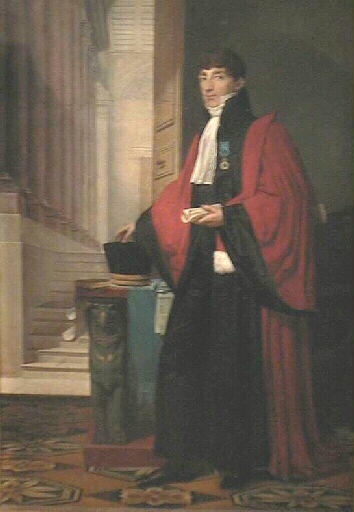 Portrait de Eustache-Marie Courtin (1769-1839), Procureur Impérial à Paris., 1810, Pierre Duval Le Camus