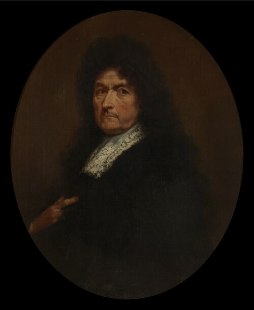 Jan Basptist Greyns, deacon of the Guild of Saint Luke and the Olijftak, 1690, Peter Ykens