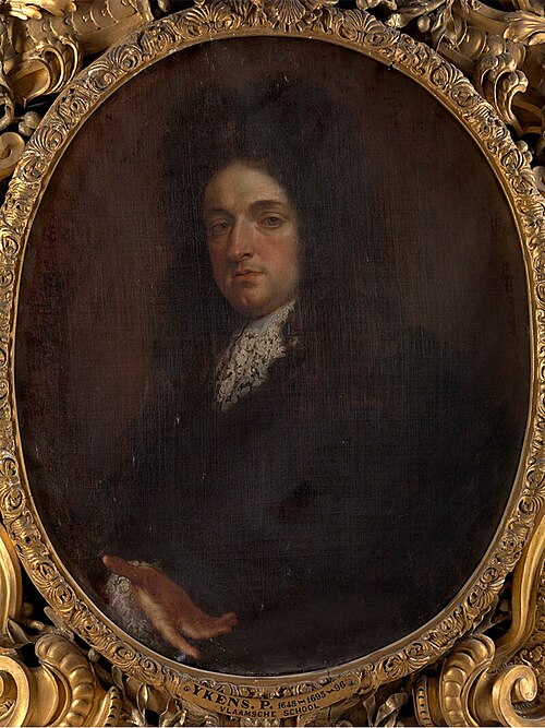Steven Cornelis Janssens van Hujoel, Dean of the Guild of St. Luke and of the Chamber of Rhetoric De, 1689, Peter Ykens