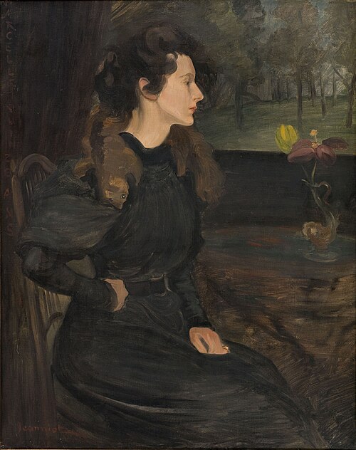 Portrait de Marcelle Jeanniot à quinze ans, 1896, Pierre-Georges Jeanniot