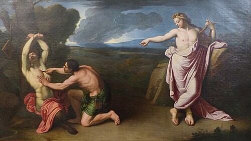 Apollon faisant écorcher Marsyas, 1680, Pierre II Mignard