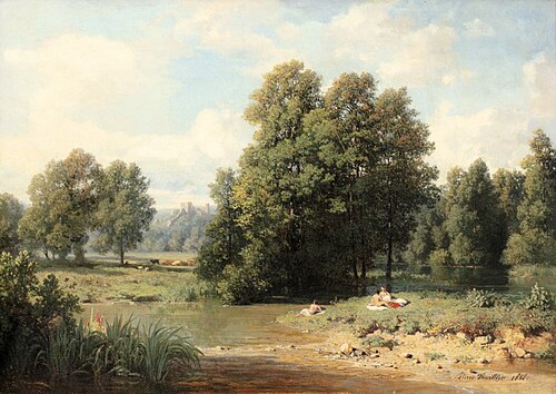 Paysage, , Pierre Thuillier