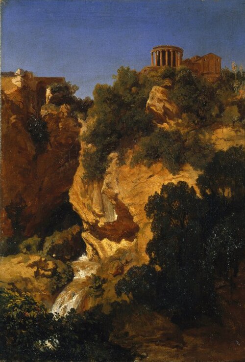 View at Tivoli, 1840, Pierre Thuillier