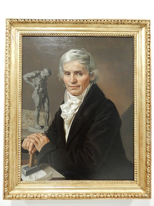 Portrait of the Sculptor Josef Malinský, 1818, Antonín Machek