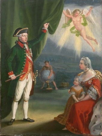 Joseph II, from the Cycle of Kings, 1831, Antonín Machek