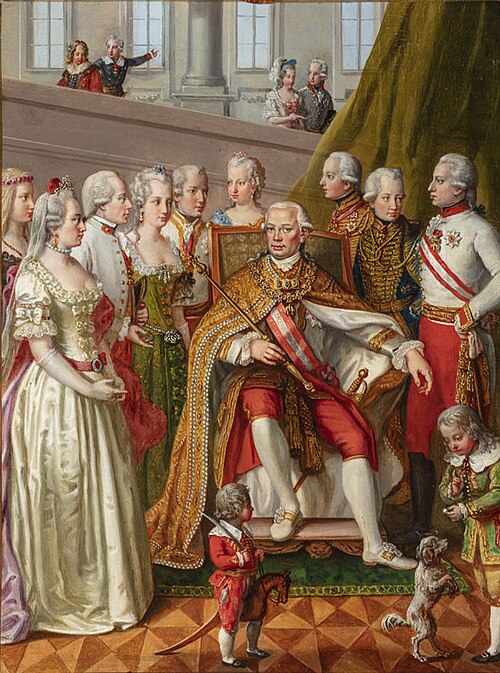 Leopold II, from the Cycle of Kings, 1831, Antonín Machek