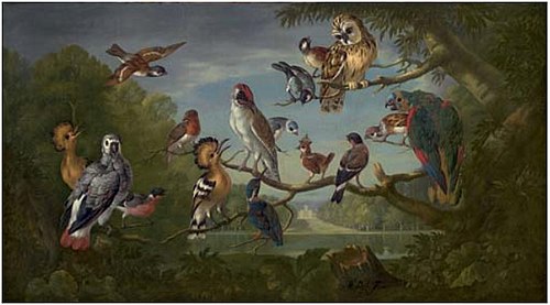 =A Concert of Birds, 1729, Pieter Casteels III