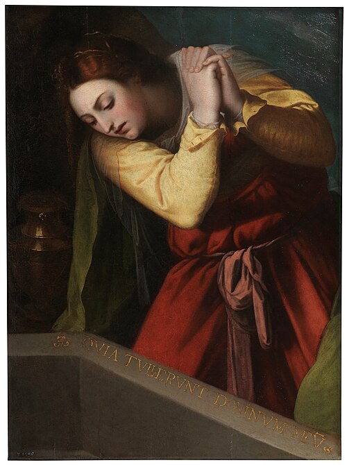 Mary Magdalene before Christ’s Tomb, 1612, Francesc Ribalta