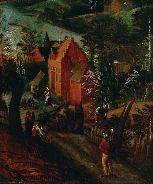 Landscape, February, , Pieter Stevens
