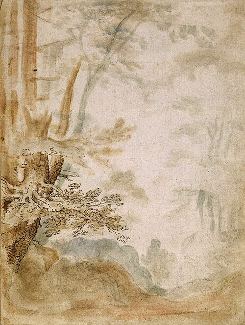 A path between trees., 1603, Pieter Stevens