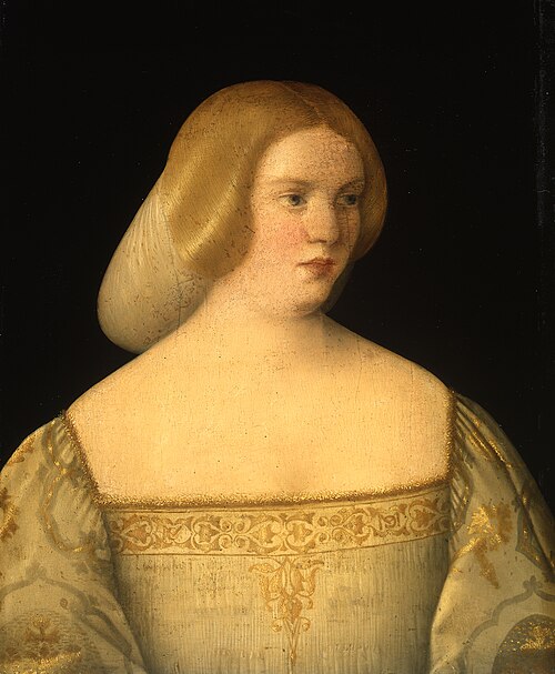 Bildnis einer jungen Frau, 1550, Pietro degli Ingannati