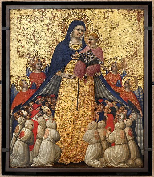 La Vierge de Miséricorde, 1450, Pietro di Domenico da Montepulciano