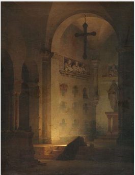 The Last of the Brotherhood, 1855, Hermann Dyck
