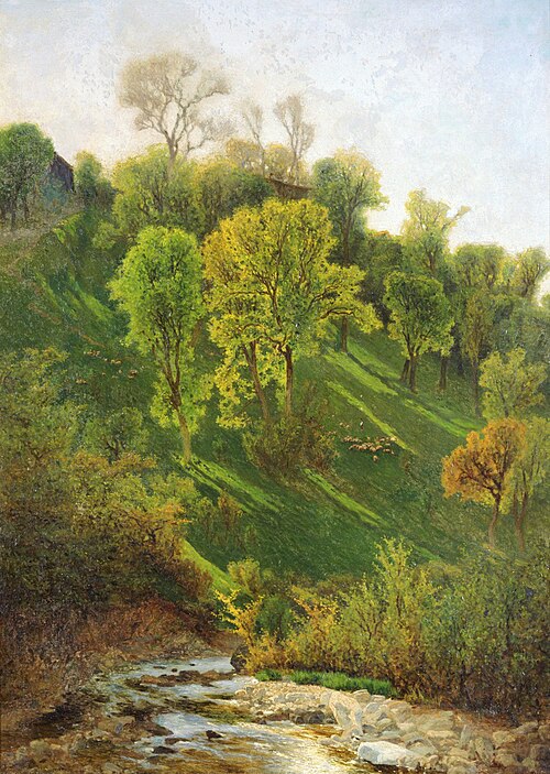 Paisaxe de outono, 1863, Serafin de Avendano