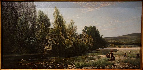 Along the Bormida, 1876, Serafin de Avendano